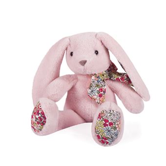 Animal en peluche Histoire d'Ours Copain Câlin Lapin 25 cm Rose