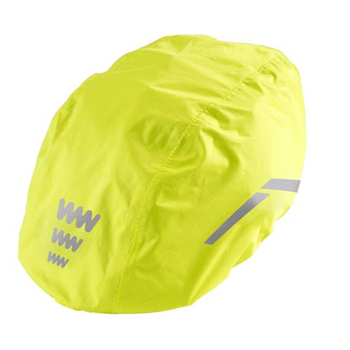 Housse de casque reflechissante jaune - impermeable