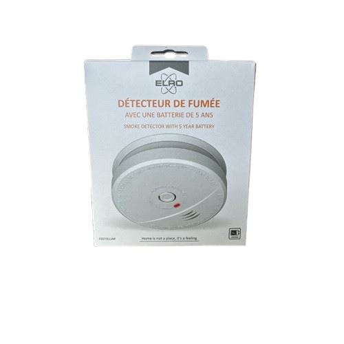 Détecteur de fumée Lifebox NF ELRO Blanc