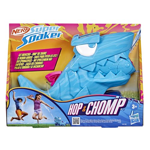 Super Soaker Multicolore Jeu De Plein Air Nerf Hop And Chomp