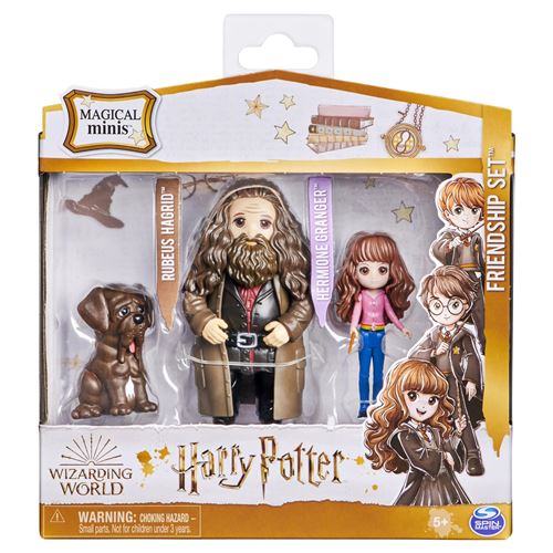 Pack Amitié Harry Potter Magical Minis™ Hermione and Hagrid
