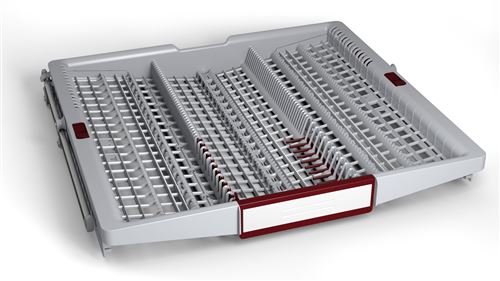 Tiroir Neff Vario 2 Z786Db04 pour Lave-Vaisselle Gris et Rouge