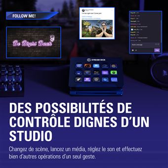 Clavier Elgato Stream Deck Noir - Clavier - Achat & prix | fnac