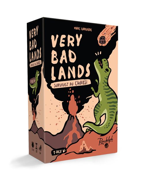 Jeu d'ambiance Randolph Very Badlands T Rex