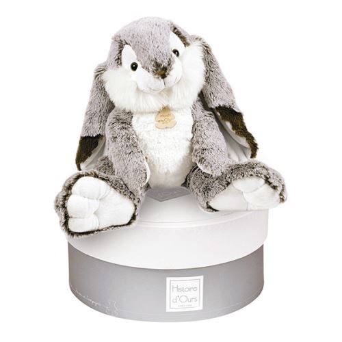 Doudou Et Compagnie Animal En Peluche Histoire D'ours Lapin Marius 40 Cm