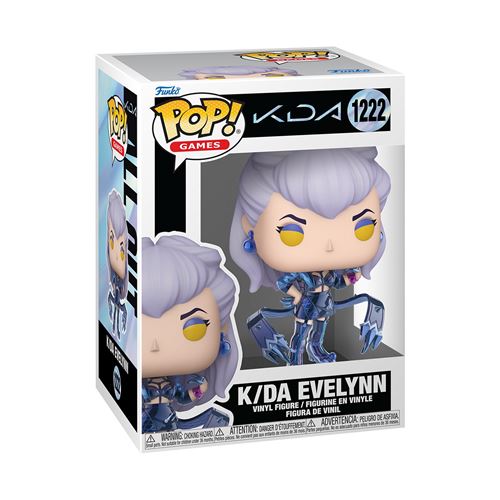 League of Legends Figurine POP! KDA Evelynn 9 cm - vue 2