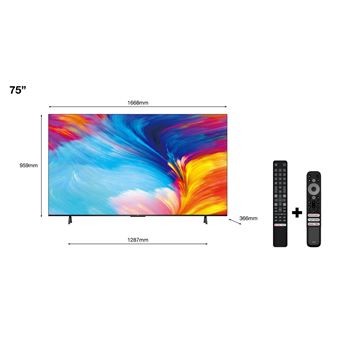 テレビ TCL 75V 4K Google TV 75P635 TV TCL 75