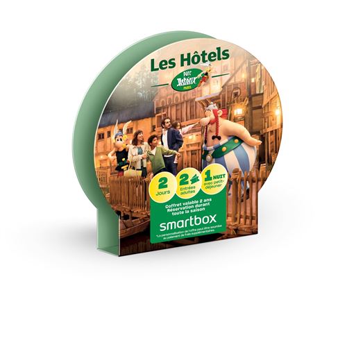 Coffret cadeau SmartBox Séjour Parc Astérix