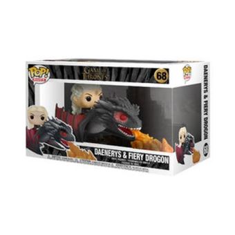 Figurine Funko Pop Rides TV Game of Thrones Daenerys chevauchant Drogon - 1