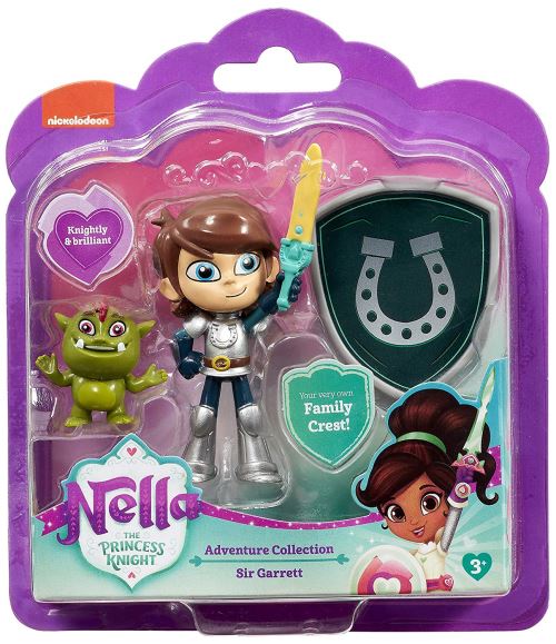 Figurine Nella Princesse Chevalier Aventure Garrett 9 cm avec son copain Gork