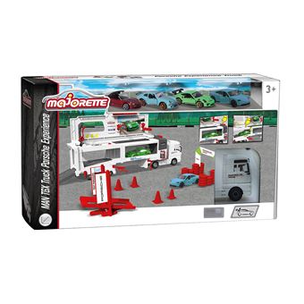 Playset Majorette Porsche Truck Experience avec 4 véhicules