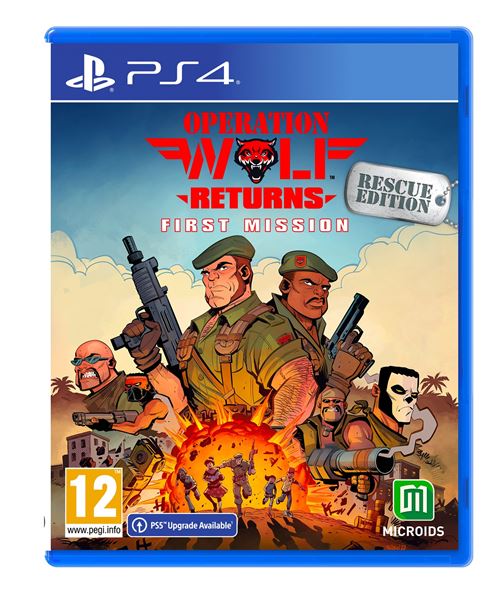 Operation Wolf Returns PS4