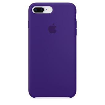 coque iphone 8 plus silicone violet