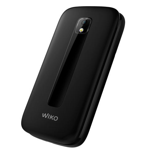 Téléphone portable à clapet Wiko F300 Double SIM Noir