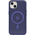 Coque de protection avec MagSafe pour iPhone 13 OtterBox Symmetry Series+ Clear Bleu transparent