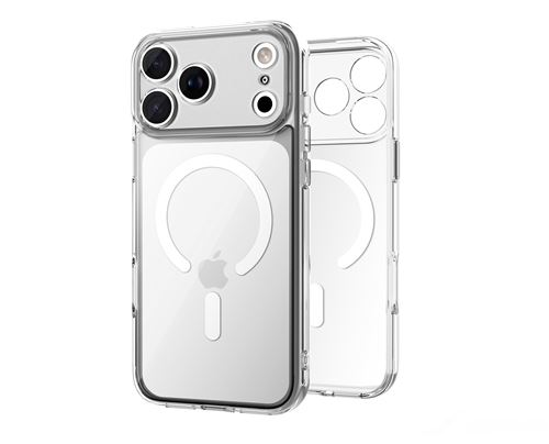 Coque Wefix MagSafe Transparent pour iPhone 17 Pro et 18 Pro