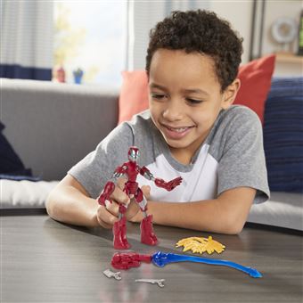 Pack de 3 Figurines Avengers Marvel Bend and flex