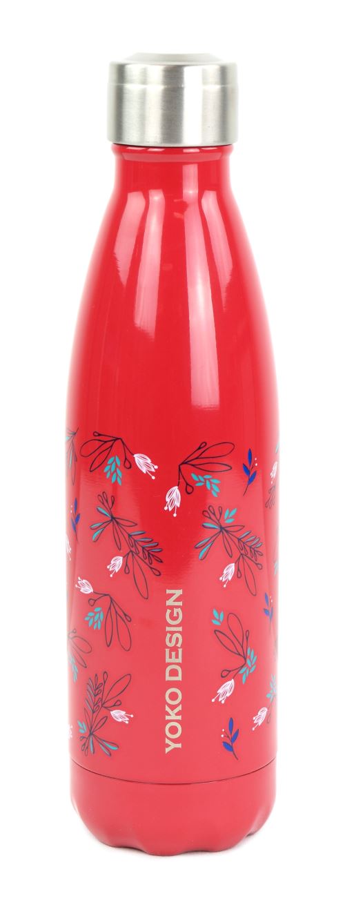 Bouteille isotherme Yoko Desing Primavera Rouge