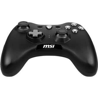 Manette Gaming filaire MSI Force GC20 V2 Noir