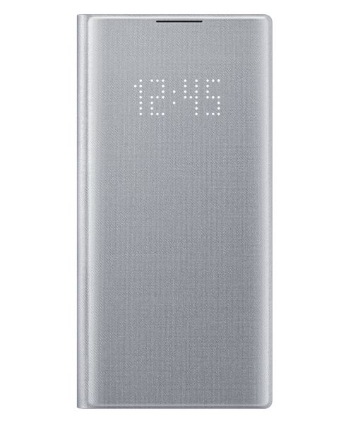 Etui Folio LED View Samsung Argent pour Samsung Galaxy Note 10