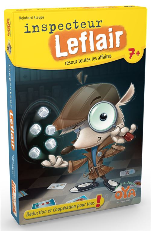 Jeu d'enquête Oya Inspecteur Leflair