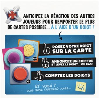 Jeu de société Lumberjacks Le jeu du doigt