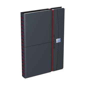 Agenda civil Hamelin Oxford Office Semainier 10x15 cm 2021 Gris et rouge