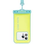 Etui étanche waterproof pour téléphone mobile Case Mate Bleu et jaune