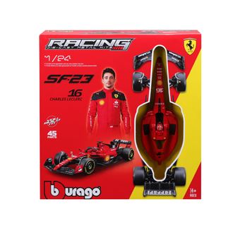 1/24 KIT A MONTER RACING F1 SF 2023 - avec casque et support Ferrari #Leclerc - 1