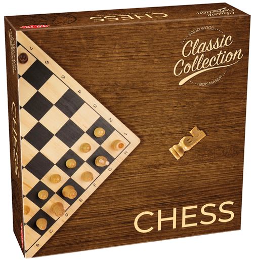 Tact Multicolore Coffret Echecs En Bois Tactic