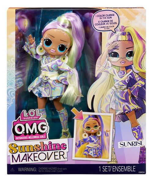 Poupée L.O.L. Surprise OMG Sunshine Makeover Sunrise Modèle aléatoire