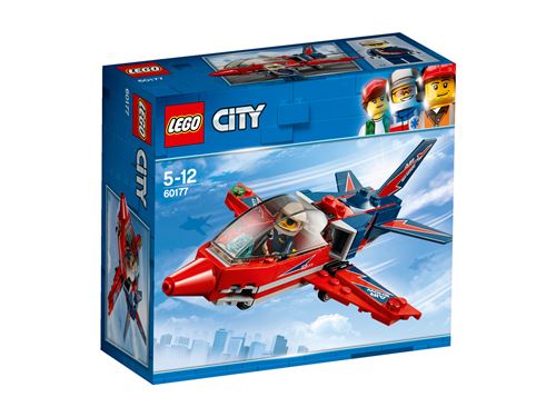 Lego City - Le Jet De Voltige - 60177 - Jeu De Construction