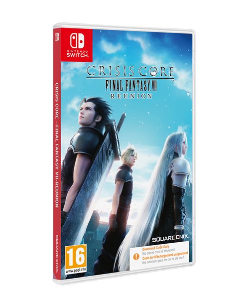 Crisis Core- Final Fantasy VII- Reunion Code in a box sur Switch