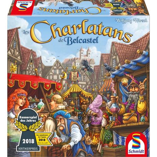 Acheter Jeu de société Schmidt Les Charlatans de Belcastel État correct - 44,89 € Jeu de société Schmidt Les Charlatans de Belcastel État correct - N/A reconditionné disponible sur Fnac