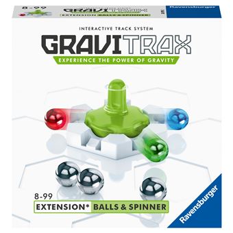 Jeu de construction Ravensburger GraviTrax Bloc d'action Balls & Spinner