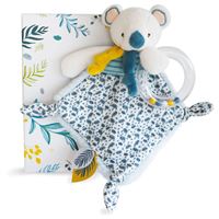 Doudou lapin réversible et réconfortant avec 2 corps - rose DOO5400653010268
