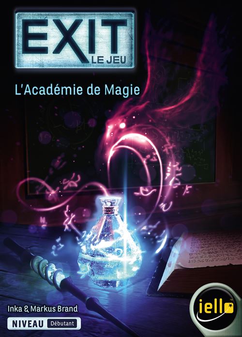 Jeu D'Escape Game Iello Exit L'Académie De Magie Débutant
