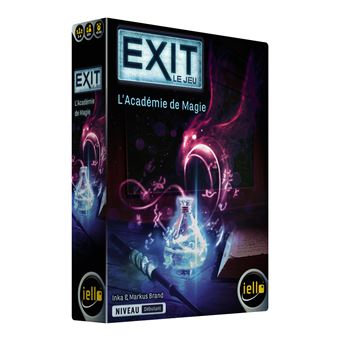 Jeu d'escape game Iello Exit L'Académie de Magie Débutant
