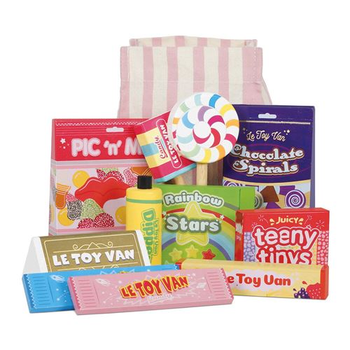 Le Toy Van Retro Sweets and Candy Roleplay Set