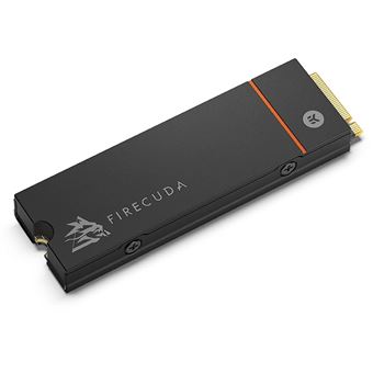 Disque dur SSD interne Seagate FireCuda 530 Heatsink 500 Go Noir