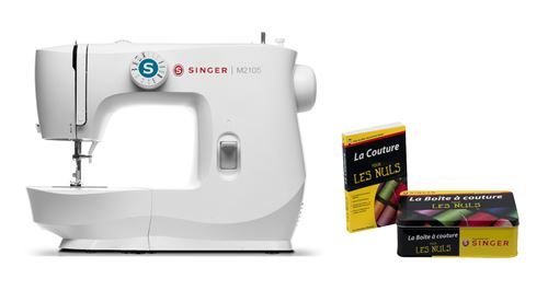 Machine À Coudre Singer Mc M 2105 + Les Nuls Blanc