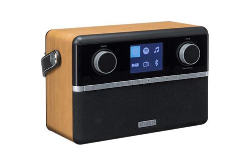 Radio Internet Bluetooth FM/DAB/DAB+ Robers Stream 94i Noir et Bois