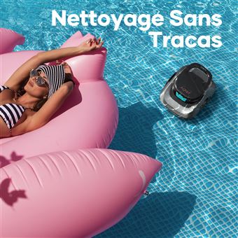 Robot nettoyeur de piscine sans fil Aiper Scuba SE 12,6 W Noir