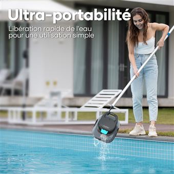 Robot nettoyeur de piscine sans fil Aiper Scuba SE 12,6 W Noir