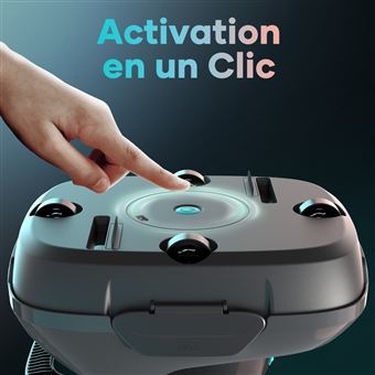 Robot nettoyeur de piscine sans fil Aiper Scuba SE 12,6 W Noir