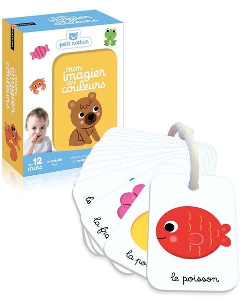 Jeu d’éveil Nathan Mon imagier des couleurs - Nathan