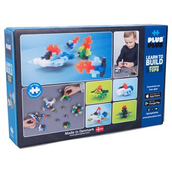 Jeu de construction Plus Plus Kit Découverte Toupies 240 pièces