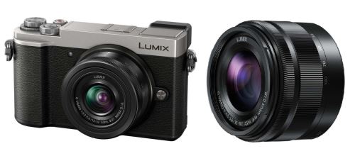 Hybride Panasonic Lumix GX9 Argent + Objectif Lumix G Vario 12-32 mm f/3.5-5.6 + Objectif Lumix G Vario 35-100 mm f/4.0-5.6 Noir