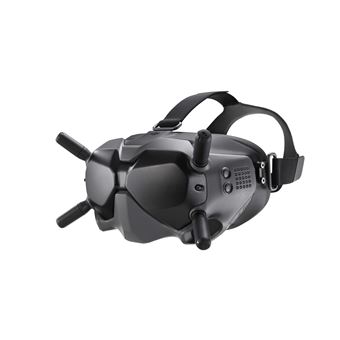 Casque Dji V2 avec lunettes pour drone FPV Gris - Accessoires pour drones