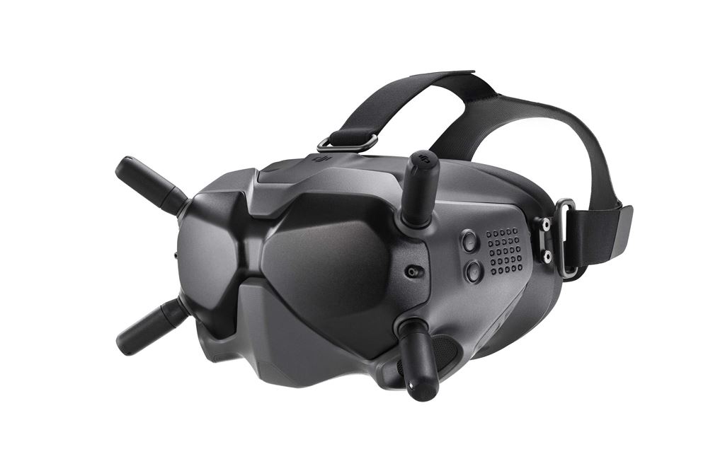 Casque Dji V2 avec lunettes pour drone FPV Gris